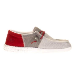 Heydude Men's Hey Dude Wally Funk Dark Grey Causal Shoe 6 Heydude Men's Hey Dude Wally Funk Dark Grey Causal Shoe -Heydude Shop 110353113 4