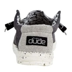 Heydude Mens Hey Dude Wally Stretch Opal Black -Heydude Shop 110384724 04