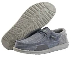 Heydude Hey Dude Wally Funk Herringbone Steel -Heydude Shop 1104132163