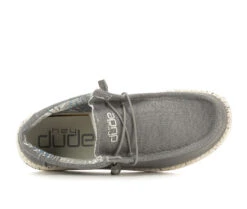 Men's HEYDUDE Wally Canvas Casual Shoes 7 Men's HEYDUDE Wally Canvas Casual Shoes -Heydude Shop 113310 240219 6