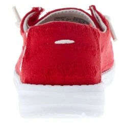 Heydude Women`s Hey Dude Wendy Boho Distressed Salsa Red Casual -Heydude Shop 121410238 04