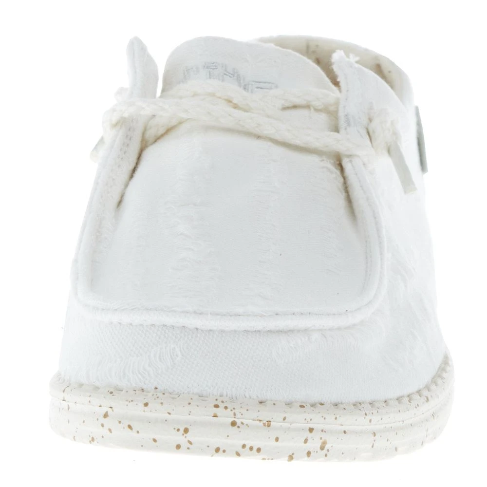 Heydude Women`s Hey Dude Wendy Boho Distressed White Casual Heydude Women`s Hey Dude Wendy Boho Distressed White Casual -Heydude Shop 121410239 02