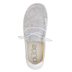 Heydude Women's Hey Dude Wendy Sox Stone White Casual Slip-On -Heydude Shop 121410705 5