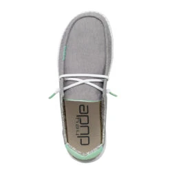 Heydude Women's Hey Dude Wendy Glacier Grey Corduroy Casual 6 Heydude Women's Hey Dude Wendy Glacier Grey Corduroy Casual -Heydude Shop 121413255 5