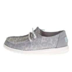 Heydude Hey Dude Wendy Youth Cat Eye Grey Casual Shoes -Heydude Shop 130123168 2