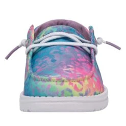 Heydude Kids Hey Dude Wendy Flow Leopard Casual 5 Heydude Kids Hey Dude Wendy Flow Leopard Casual -Heydude Shop 130129010 WENDY YOUTH FLOW LEOPARD LEFT 04