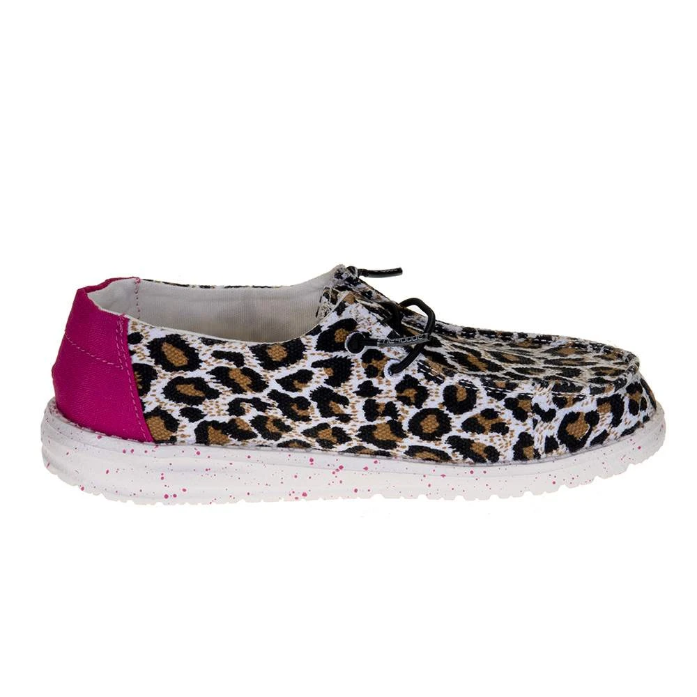 Heydude Youth Hey Dude Cheetah Wendy Casual Shoe Heydude Youth Hey Dude Cheetah Wendy Casual Shoe -Heydude Shop 130129758 4