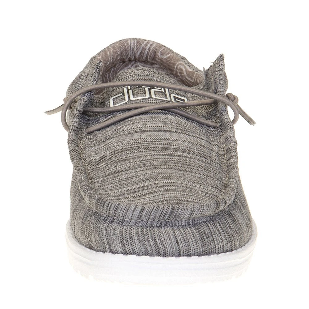 Heydude Youth Hey Dude Walley Linen Stone Casual Shoe Heydude Youth Hey Dude Walley Linen Stone Casual Shoe -Heydude Shop 130130704 1