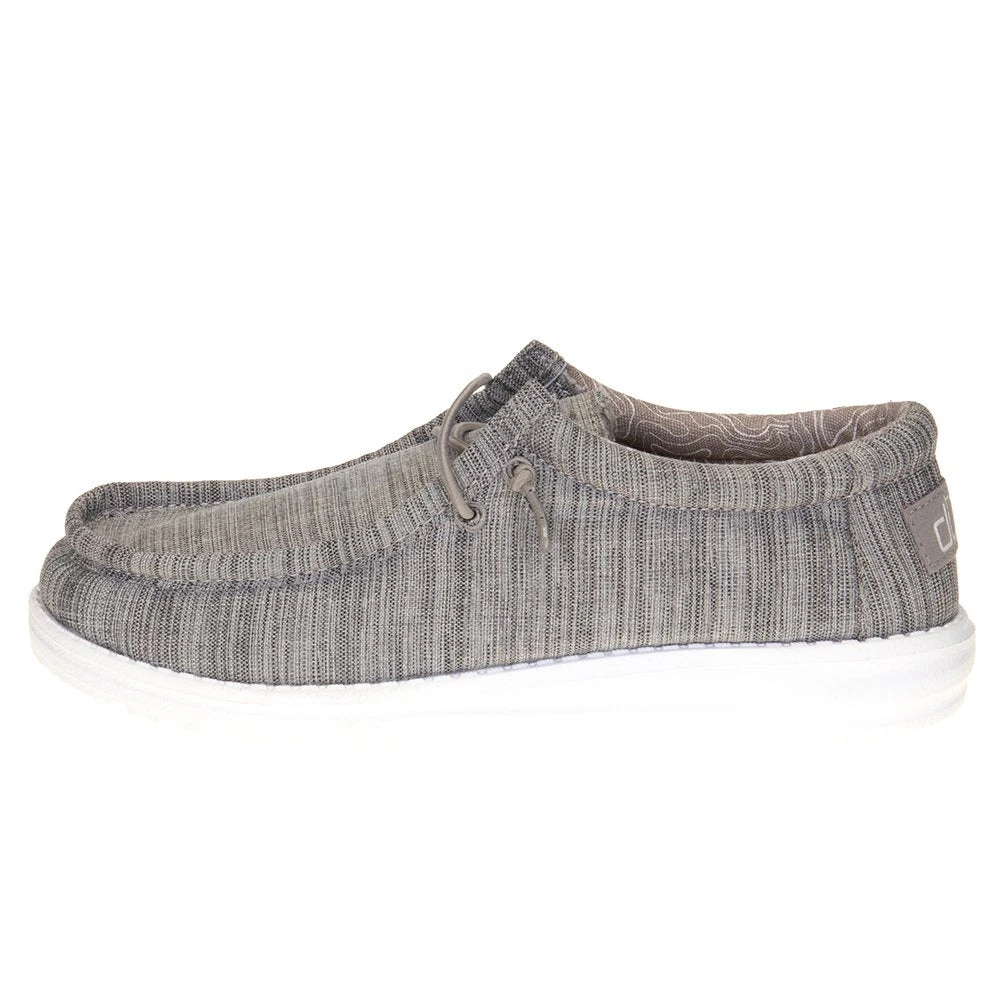 Heydude Youth Hey Dude Walley Linen Stone Casual Shoe Heydude Youth Hey Dude Walley Linen Stone Casual Shoe -Heydude Shop 130130704 2