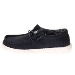 Heydude Youth Hey Dude Wally Navy Casual Shoe -Heydude Shop 130132500 21
