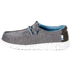 Heydude Youth Hey Dude Wally Sox Sharkskin Casual Shoes -Heydude Shop 130133217 3