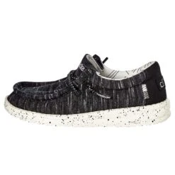 Heydude Youth Hey Dude Black Wally Stretch Casual Shoes -Heydude Shop 130134891 3