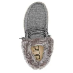 Heydude Youth Hey Dude Grey Britt Casual Shoes -Heydude Shop 130193000 4