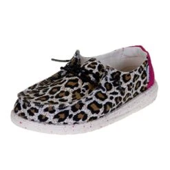 Heydude Youth Hey Dude Cheetah Wendy Casual Shoe