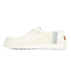 Men's HEYDUDE Wally Linen Casual Shoes 4 Men's HEYDUDE Wally Linen Casual Shoes -Heydude Shop 131854 281387 3