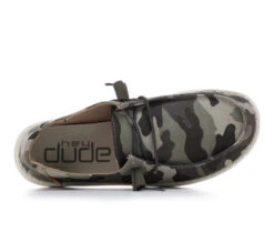 Women's HEYDUDE Wendy Camo Slip-On Shoes -Heydude Shop 131864 281191 6