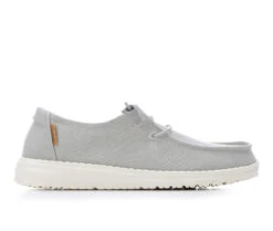 Women's HEYDUDE Wendy Chambray Casual Shoes