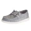Heydude Hey Dude Wendy Youth Cat Eye Grey Casual Shoes