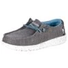 Heydude Youth Hey Dude Wally Sox Sharkskin Casual Shoes -Heydude Shop 140535 default l