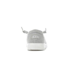 Women's HEYDUDE Wendy Chambray Braid Slip-On Shoes -Heydude Shop 144964 310145 5