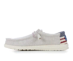 Men's HEYDUDE Wally Patriotic Casual Shoes -Heydude Shop 145832 312474 3