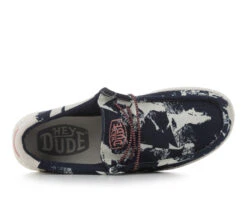 Men's HEYDUDE Wally Palm Casual Shoes -Heydude Shop 145844 312467 6
