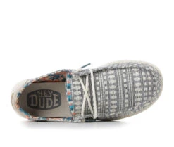 Women's HEYDUDE Wendy Boho Embroidery Slip-On Shoes -Heydude Shop 146077 313037 6