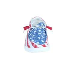 Women's HEYDUDE Wendy Patriotic Slip-On Shoes 5 Women's HEYDUDE Wendy Patriotic Slip-On Shoes -Heydude Shop 146088 313064 4