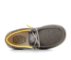 Boys' HEYDUDE Little Kid & Big Kid Wally Youth Sox Slip-On Shoes -Heydude Shop 146106 313401 6