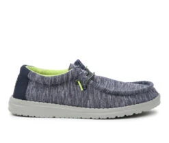 Boys' HEYDUDE Wally Youth Stretch 11-6