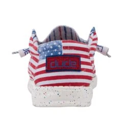 Heydude Mens Hey Dude Wally Stars & Stripes Casual 5 Heydude Mens Hey Dude Wally Stars & Stripes Casual -Heydude Shop 150202699 4