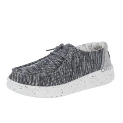Heydude Women's Hey Dude Wendy Rise Sox Grey Casual