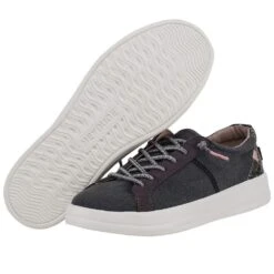 Heydude Women`s Hey Dude Karina Jet Black Casual