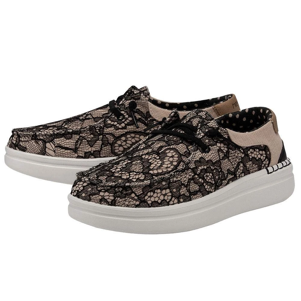 Heydude Women`s Hey Dude Wendy Rise Lace Black Casual Heydude Women`s Hey Dude Wendy Rise Lace Black Casual -Heydude Shop 158185 default l