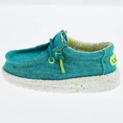 HeydudeToddler Hey Dude Wally Green Chambray Gamer Casual -Heydude Shop 160018360 03