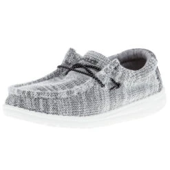 Heydude Youth Hey Dude Wally Stretch Yin Yang Casual Shoe