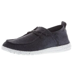 Heydude Men's Hey Dude Wally Halo Dark Grey Casual Shoe