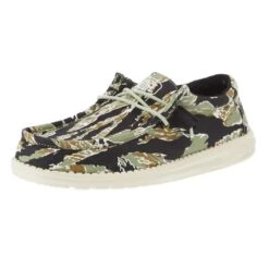 Heydude Men's Hey Dude Wally Tiger Camo Casual Shoe