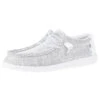 Heydude Men's Hey Dude Wally Sox Stone White Casual Shoe