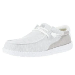 Heydude Men's Hey Dude Wally Stitch Optic White Casual Shoe