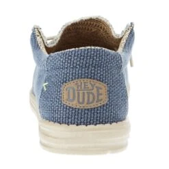 Heydude Men's Hey Dude Wally Braided Blue Night Casual Shoe -Heydude Shop 40003 4NM 04