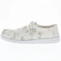 Heydude Men's Hey Dude Wally Ripstop Greyscale Desert Camo Shoe -Heydude Shop 40004 1KL 03