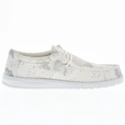 Heydude Men's Hey Dude Wally Ripstop Greyscale Desert Camo Shoe -Heydude Shop 40004 1KL 05