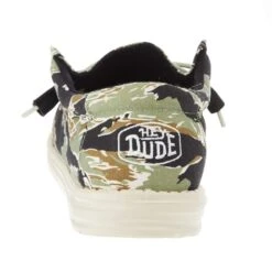 Heydude Men's Hey Dude Wally Tiger Camo Casual Shoe -Heydude Shop 40004 9CJ 04