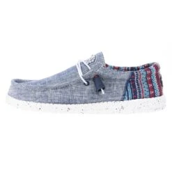 Heydude Men's Hey Dude Wally Funk Jacquared Tribe Casual Shoe -Heydude Shop 40010 4NB 03