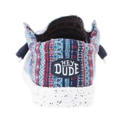 Heydude Men's Hey Dude Wally Funk Jacquared Tribe Casual Shoe -Heydude Shop 40010 4NB 04