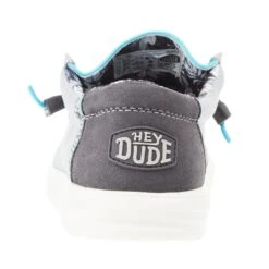Heydude Men's Hey Dude Wally H2O Graphite Casual Shoe -Heydude Shop 40013 014 04