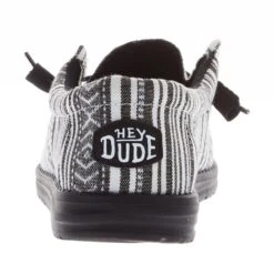 Heydude Men's Hey Dude Wally Serape Black Gravel Casual Shoe 5 Heydude Men's Hey Dude Wally Serape Black Gravel Casual Shoe -Heydude Shop 40017 0YB 04