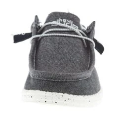 Heydude Men's Hey Dude Wally Stretch Canvas Opal Black -Heydude Shop 40022 1HX 05