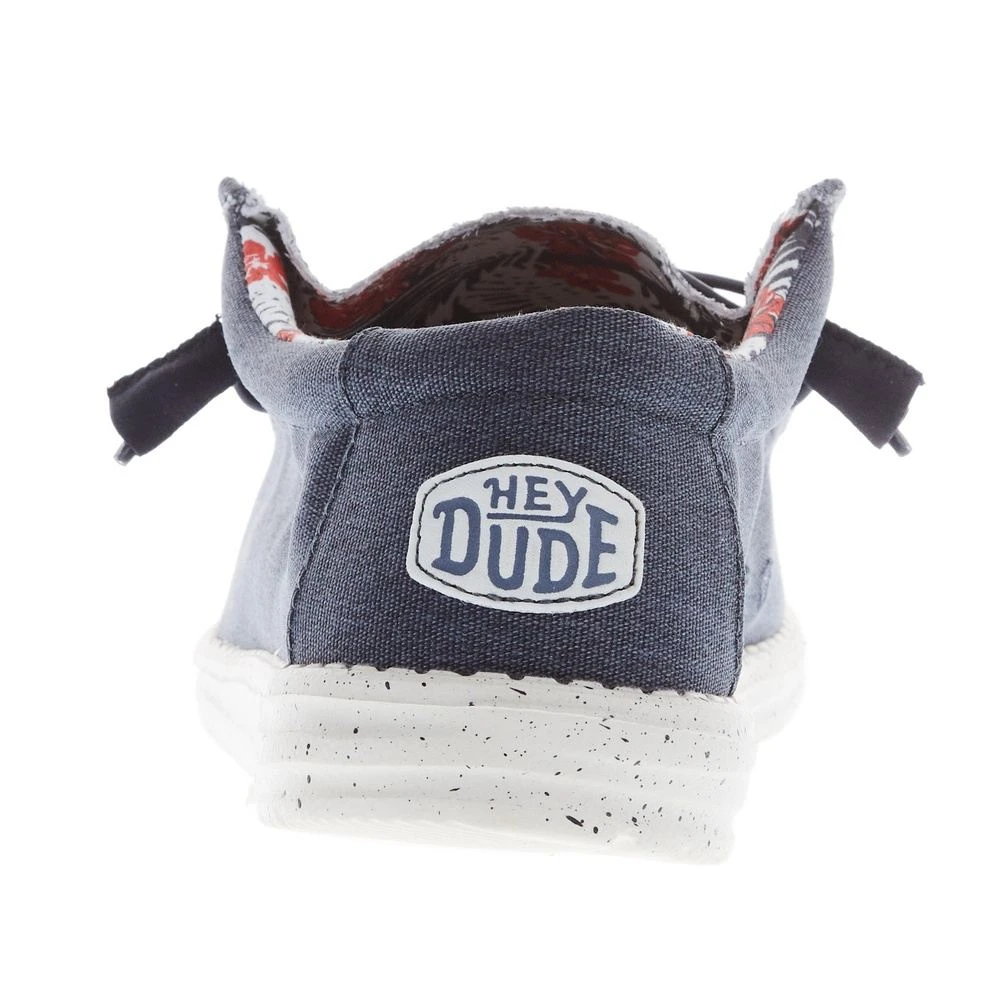 Heydude Men's Hey Dude Wally Stretch Canvas Blue Casual Shoe Heydude Men's Hey Dude Wally Stretch Canvas Blue Casual Shoe -Heydude Shop 40022 425 04